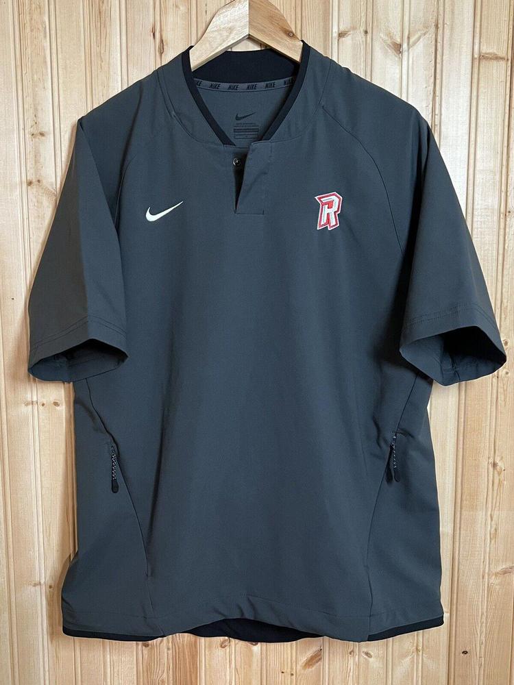Nike Radford University Baseball Hot Jacket Anthracite Gray 715061 Men’s Size M